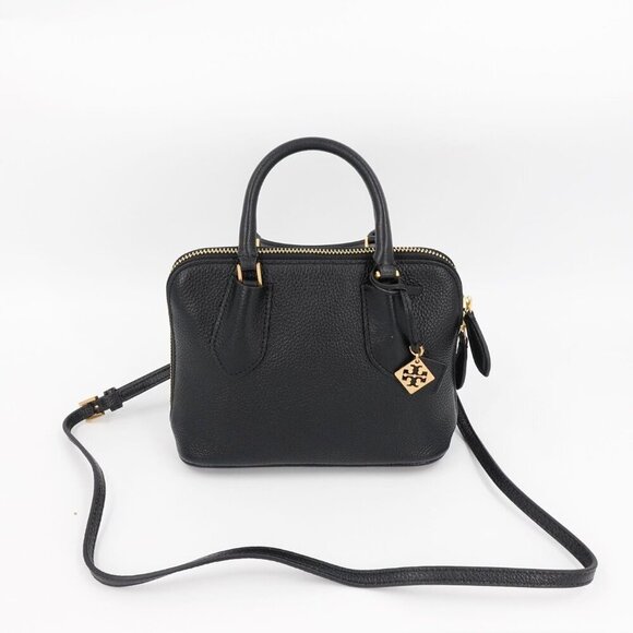 Tory Burch Swing Mini Leather Handbag Black OS - Picture 7 of 14